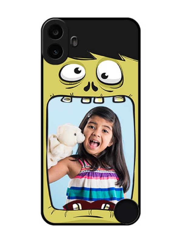 Custom Nothing CMF Phone 1 Custom Metal Phone Case - Cartoon Monster Back Case Design