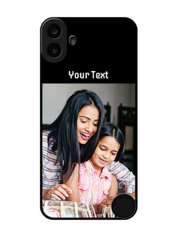 Custom Nothing CMF Phone 1 Custom Metal Phone Case - Photo With Name Design