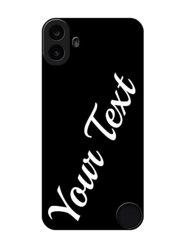 Custom Nothing CMF Phone 1 Custom Metal Phone Case - With Your Name Design