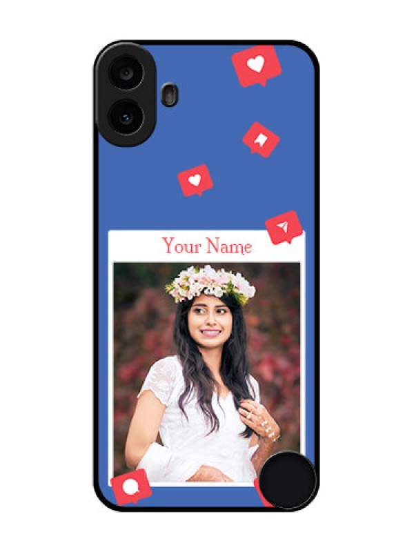 Custom Nothing CMF Phone 1 Custom Metal Phone Case - Like Share And Comment Design