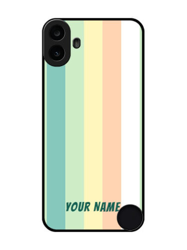 Custom Nothing CMF Phone 1 Custom Metal Phone Case - Multi - Colour Stripes Design