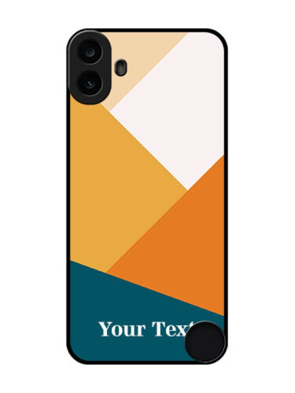 Custom Nothing CMF Phone 1 Custom Metal Phone Case - Stacked Multi - Colour Design