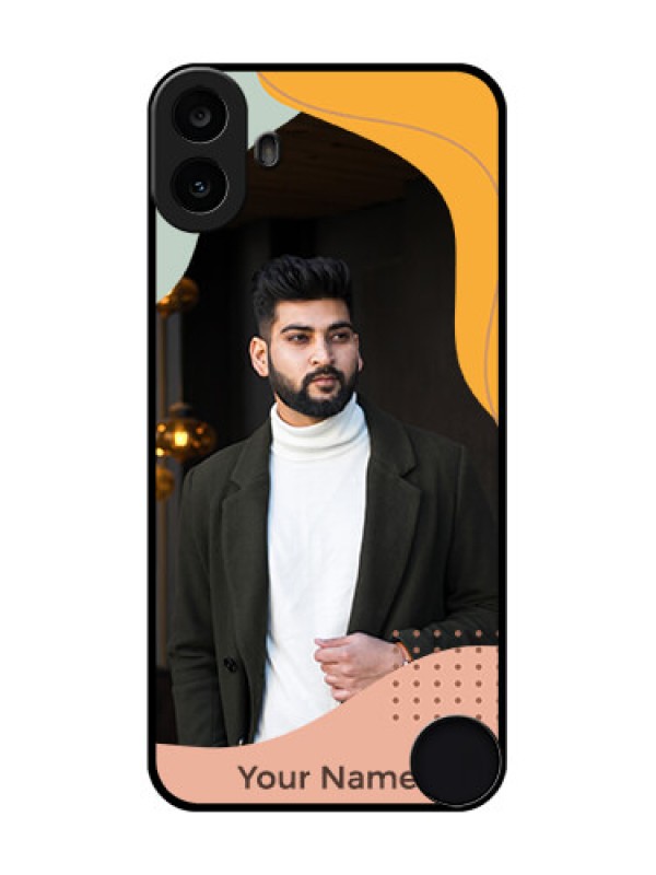 Custom Nothing CMF Phone 1 Custom Metal Phone Case - Tri - Coloured Overlay Design