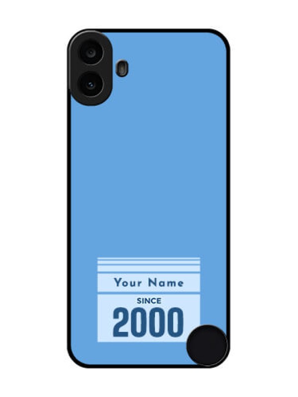 Custom Nothing CMF Phone 1 Custom Metal Phone Case - Custom Year Of Birth Design