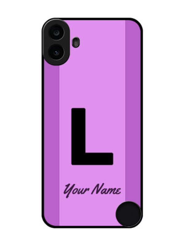 Custom Nothing CMF Phone 1 Custom Metal Phone Case - Tricolor Custom Text Design