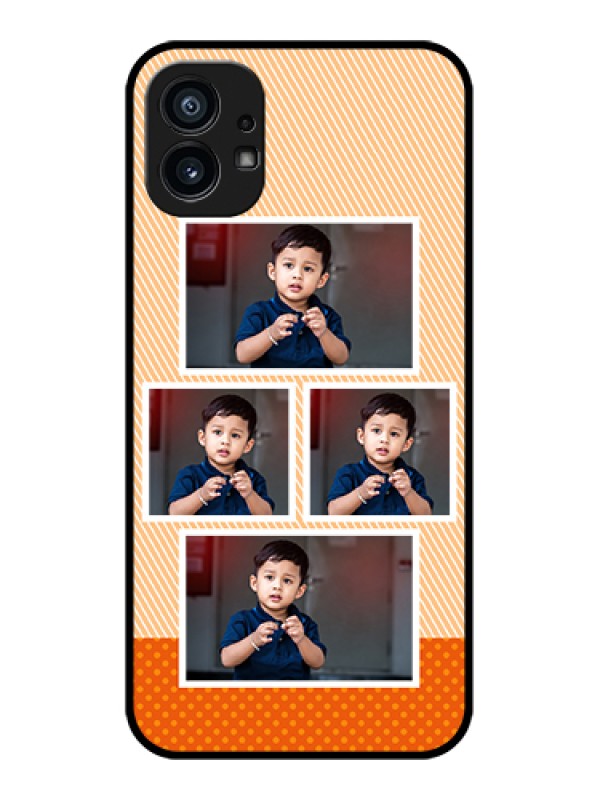 Custom Nothing Phone 1 Custom Metal Phone Case - Bulk Photos Upload Design