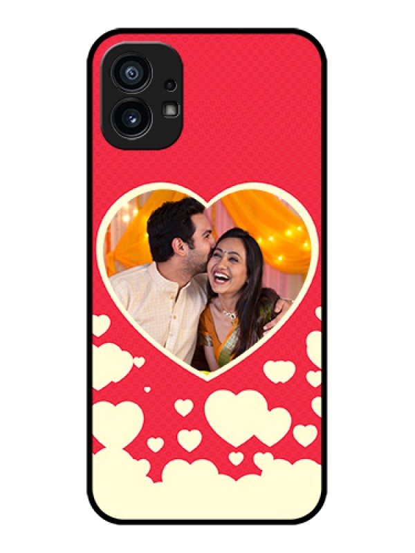 Custom Nothing Phone 1 Custom Metal Phone Case - Love Symbols Phone Cover Design