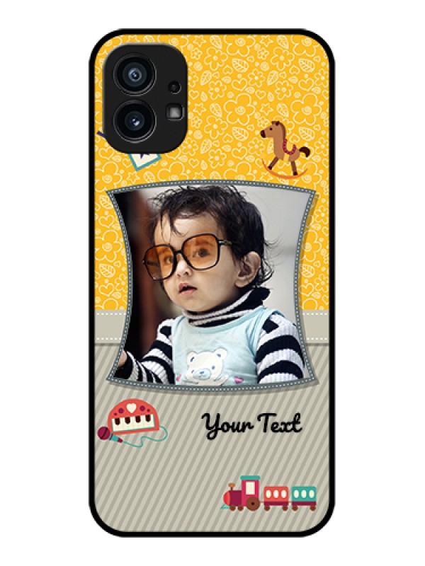 Custom Nothing Phone 1 Custom Metal Phone Case - Baby Picture Upload Design