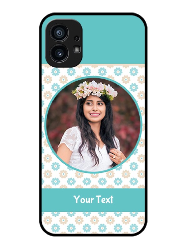 Custom Nothing Phone 1 Custom Metal Phone Case - Beautiful Flowers Design
