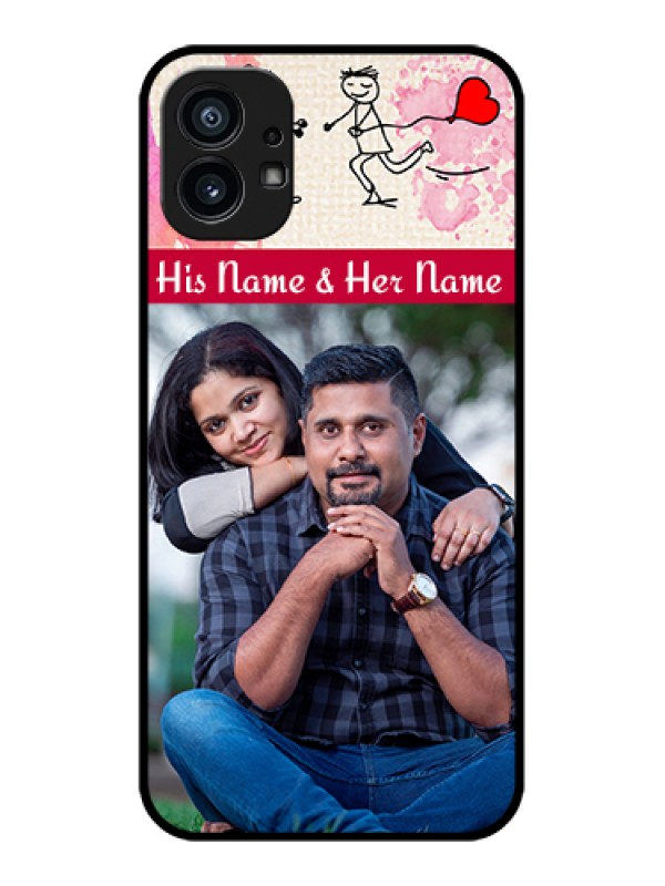 Custom Nothing Phone 1 Custom Metal Phone Case - You And Me Case Design