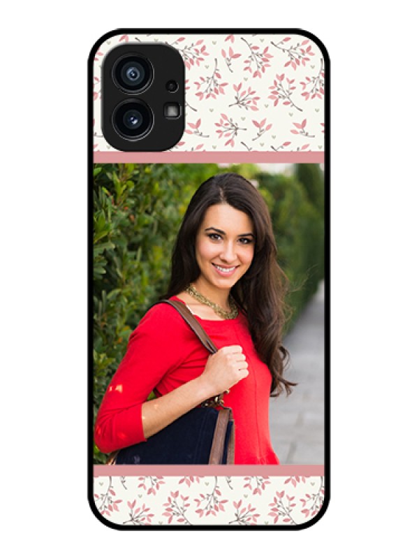 Custom Nothing Phone 1 Custom Metal Phone Case - Stunning Floral Design