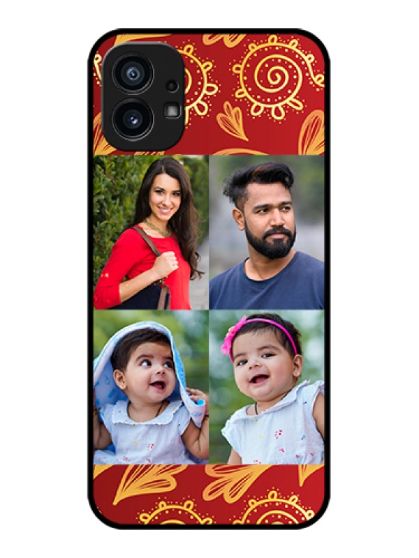 Custom Nothing Phone 1 Custom Metal Phone Case - 4 Image Traditional Design