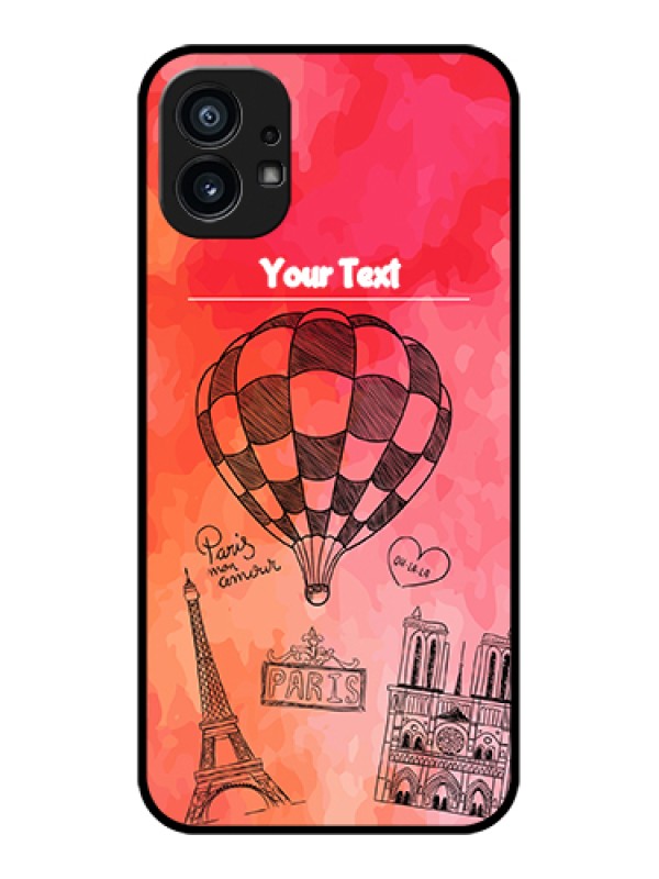 Custom Nothing Phone 1 Custom Metal Phone Case - Paris Theme Design
