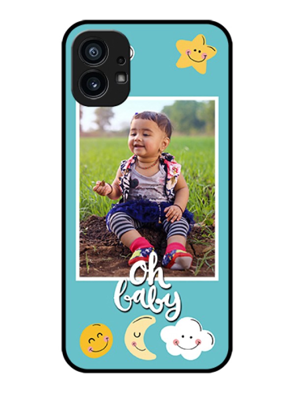Custom Nothing Phone 1 Custom Metal Phone Case - Smiley Kids Stars Design