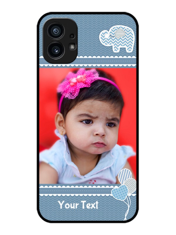 Custom Nothing Phone 1 Custom Metal Phone Case - With Kids Pattern Design