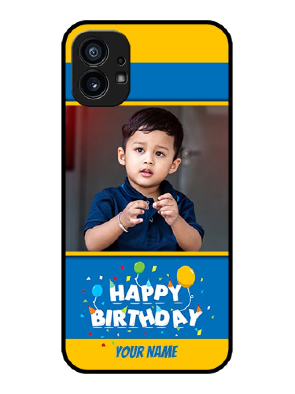 Custom Nothing Phone 1 Custom Metal Phone Case - Birthday Wishes Design
