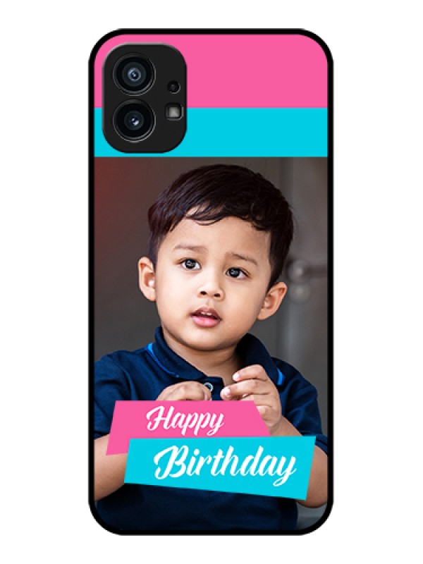 Custom Nothing Phone 1 Custom Metal Phone Case - Image Holder With 2 Color Design