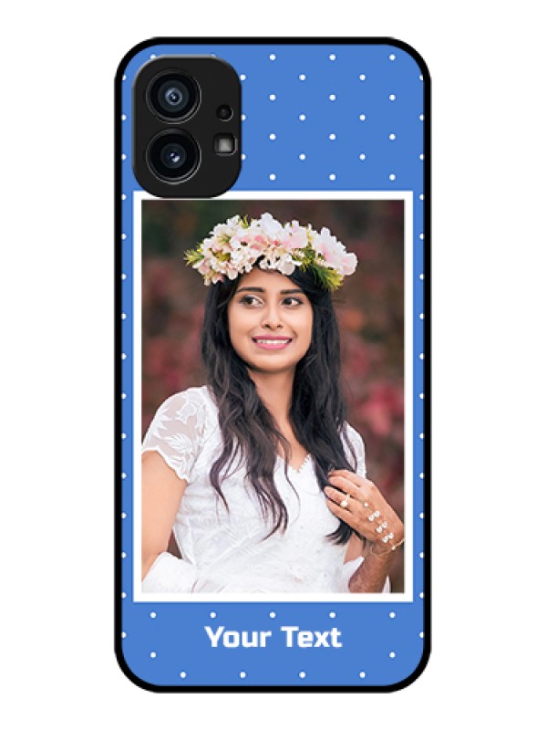 Custom Nothing Phone 1 Custom Metal Phone Case - Polka Dots Design