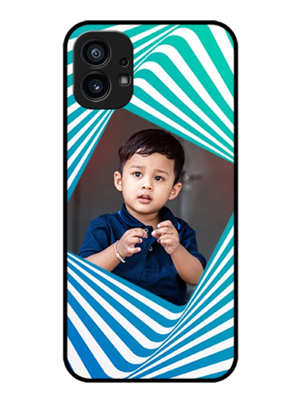 Custom Nothing Phone 1 Custom Metal Phone Case - Abstract Spiral Design