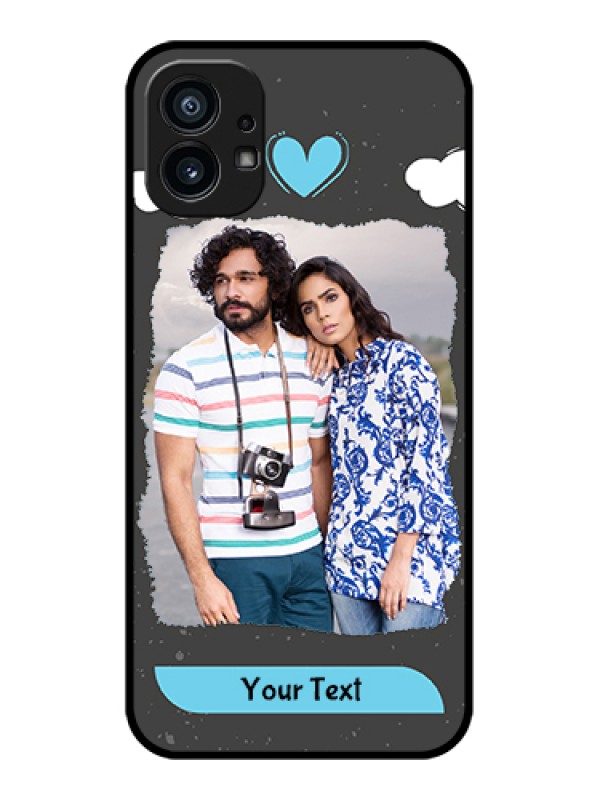 Custom Nothing Phone 1 Custom Metal Phone Case - Splashes With Love Doodles Design