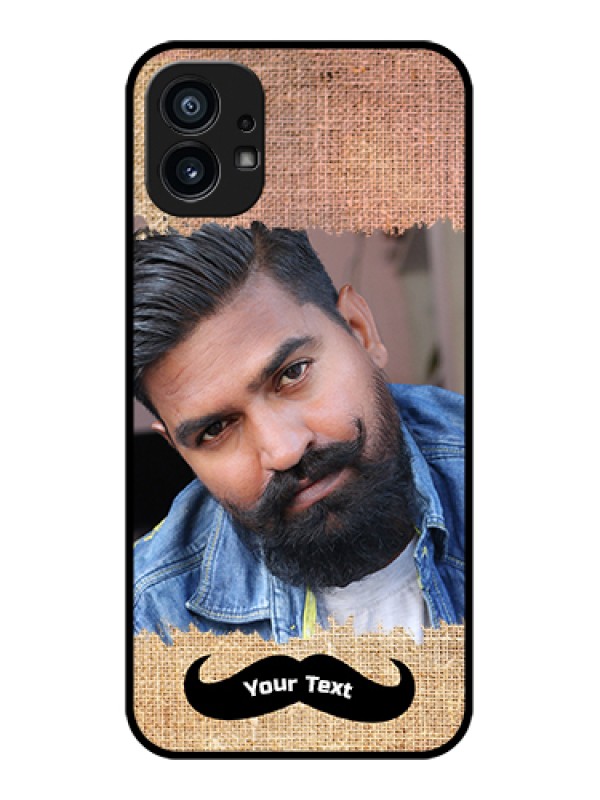 Custom Nothing Phone 1 Custom Metal Phone Case - With Texture Design