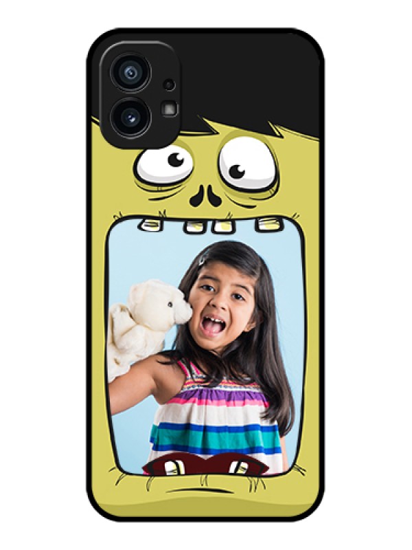 Custom Nothing Phone 1 Custom Metal Phone Case - Cartoon Monster Back Case Design