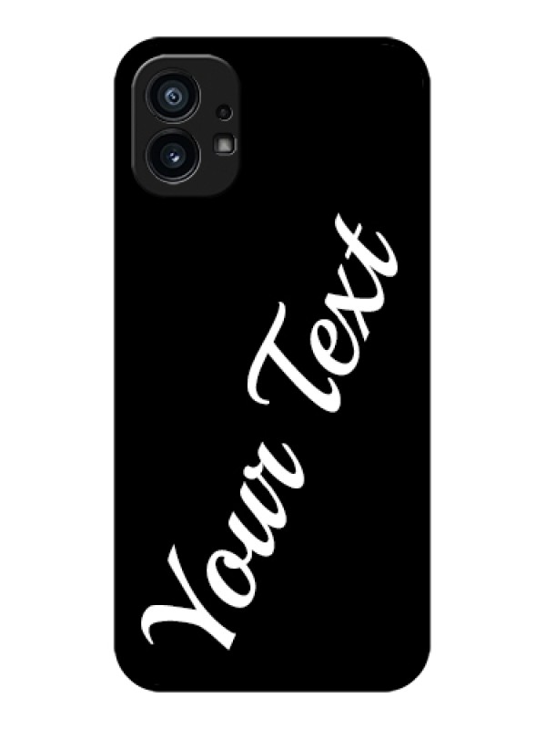 Custom Nothing Phone 1 Custom Metal Phone Case - With Your Name Design