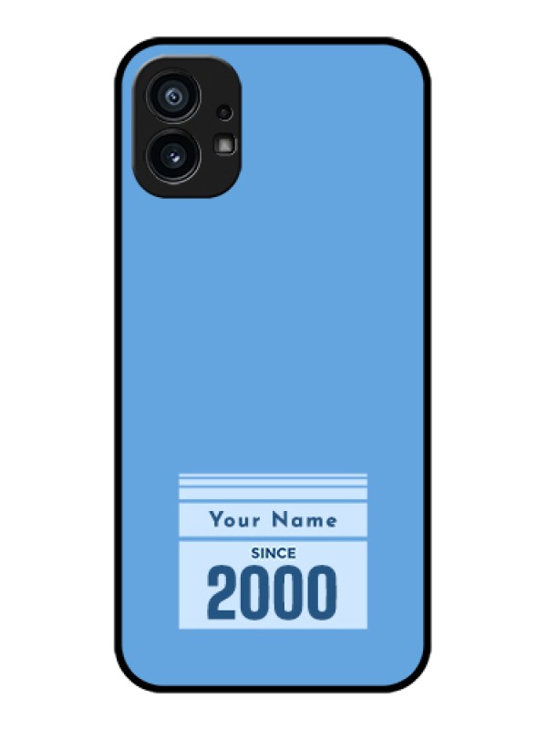 Custom Nothing Phone 1 Custom Metal Phone Case - Custom Year Of Birth Design