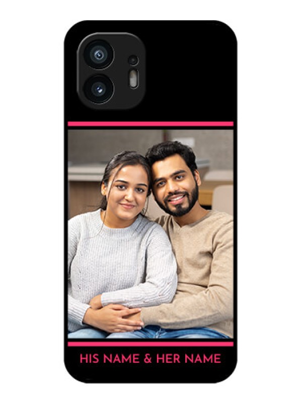 Custom Nothing Phone 2 Custom Metal Phone Case - With Add Text Design