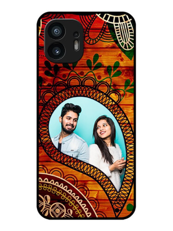 Custom Nothing Phone 2 Custom Metal Phone Case - Abstract Colorful Design