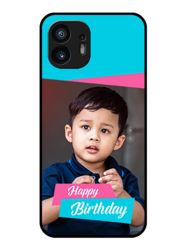 Custom Nothing Phone 2 Custom Metal Phone Case - Image Holder With 2 Color Design