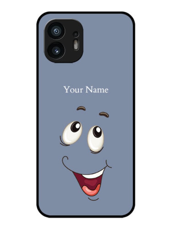 Custom Nothing Phone 2 Custom Metal Phone Case - Laughing Cartoon Face Design