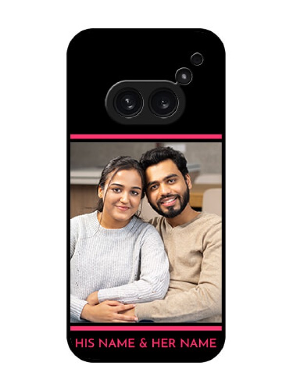 Custom Nothing Phone 2A Plus Custom Metal Phone CaseWith Add Text Design