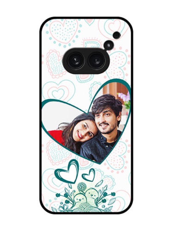 Custom Nothing Phone 2A Plus Custom Metal Phone CasePremium Couple Design