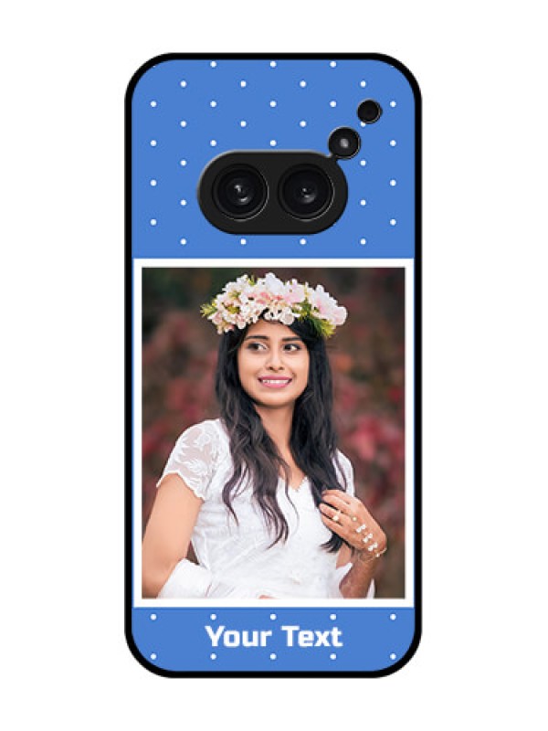 Custom Nothing Phone 2A Plus Custom Metal Phone CasePolka Dots Design