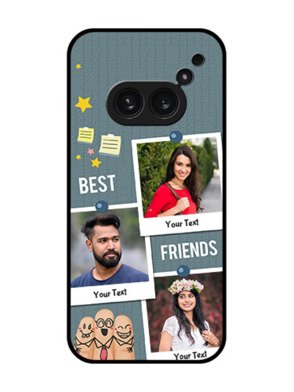 Custom Nothing Phone 2A Plus Custom Metal Phone CaseSticky Frames And Friendship Design