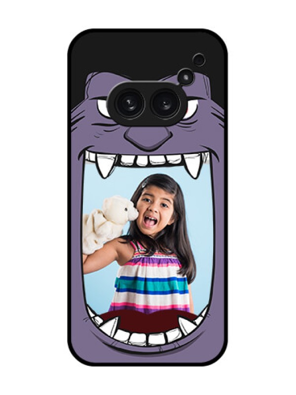 Custom Nothing Phone 2A Plus Custom Metal Phone CaseAngry Monster Design