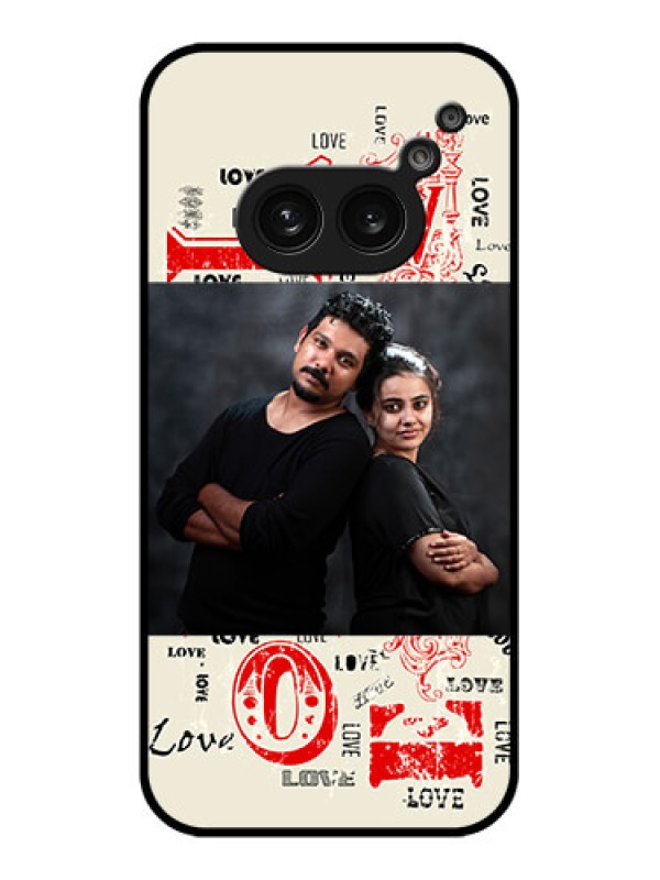 Custom Nothing Phone 2A Custom Metal Phone Case - Trendy Love Design Case