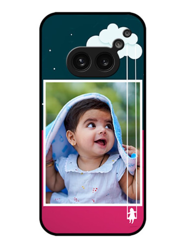 Custom Nothing Phone 2A Custom Metal Phone Case - Cute Girl With Cloud Design