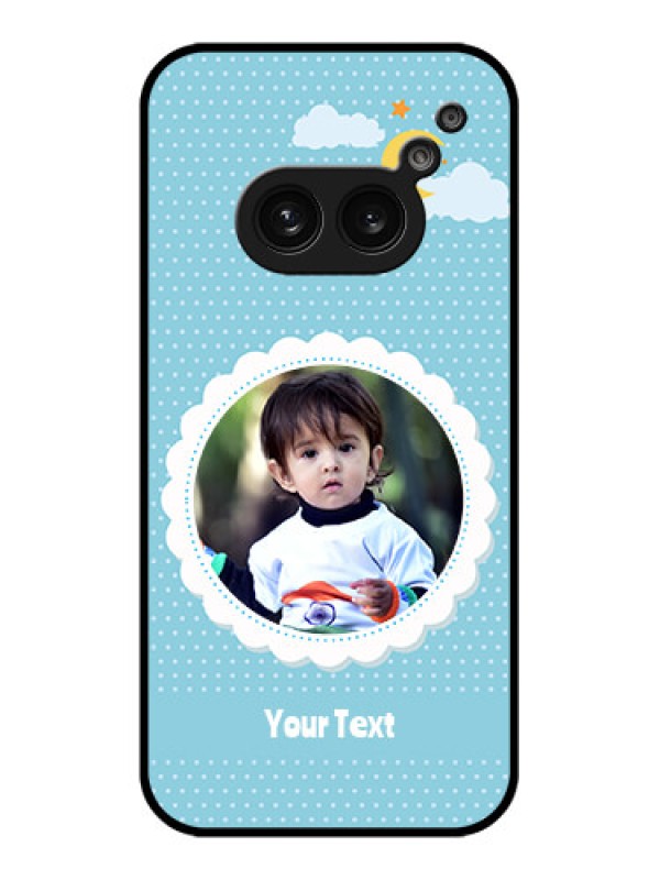 Custom Nothing Phone 2A Custom Metal Phone Case - Violet Pattern Design