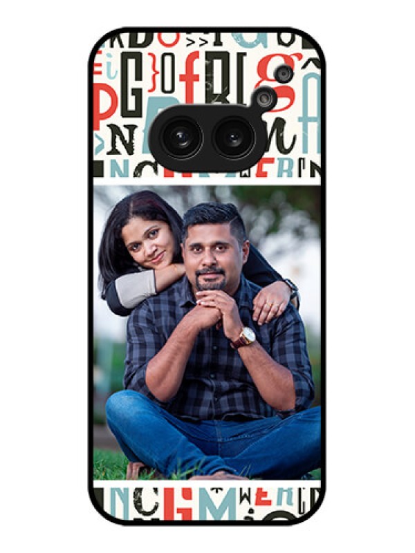 Custom Nothing Phone 2A Custom Metal Phone Case - Alphabet Design