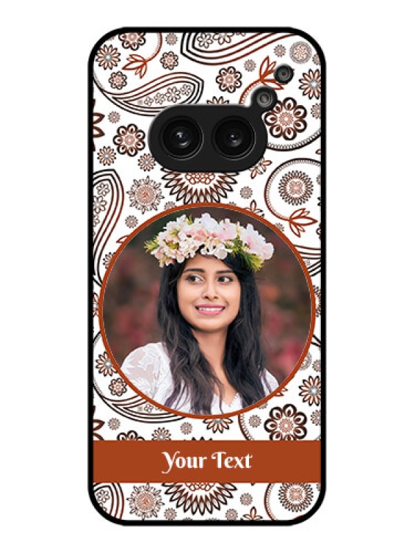 Custom Nothing Phone 2A Custom Metal Phone Case - Abstract Flower Design