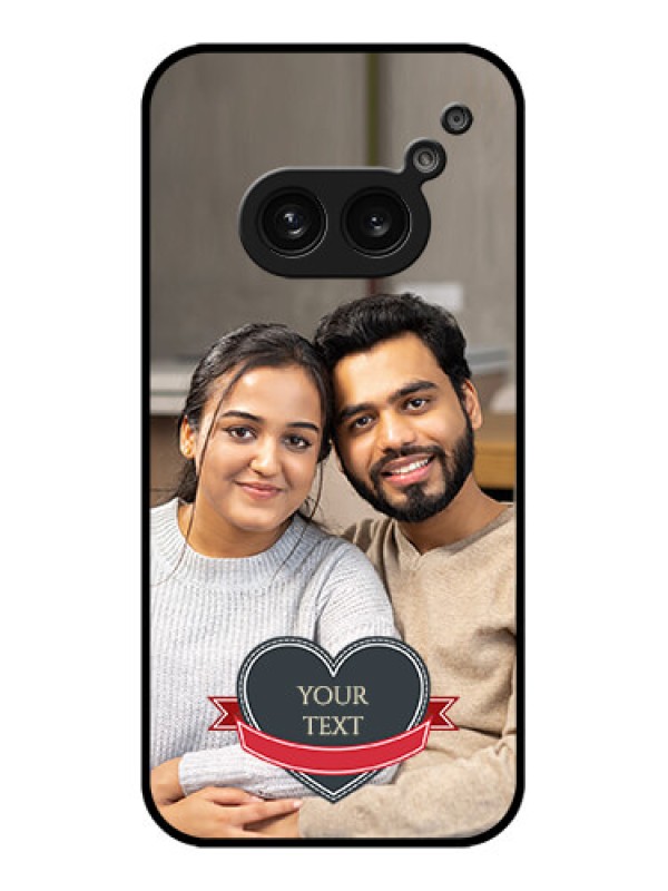 Custom Nothing Phone 2A Custom Metal Phone Case - Just Married Couple Design