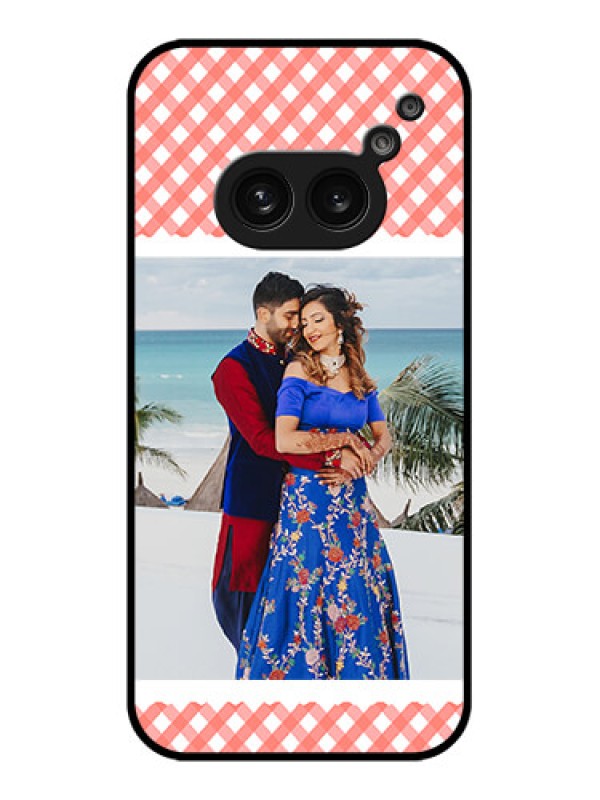 Custom Nothing Phone 2A Custom Metal Phone Case - Pink Pattern Design