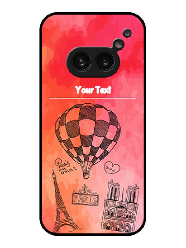 Custom Nothing Phone 2A Custom Metal Phone Case - Paris Theme Design