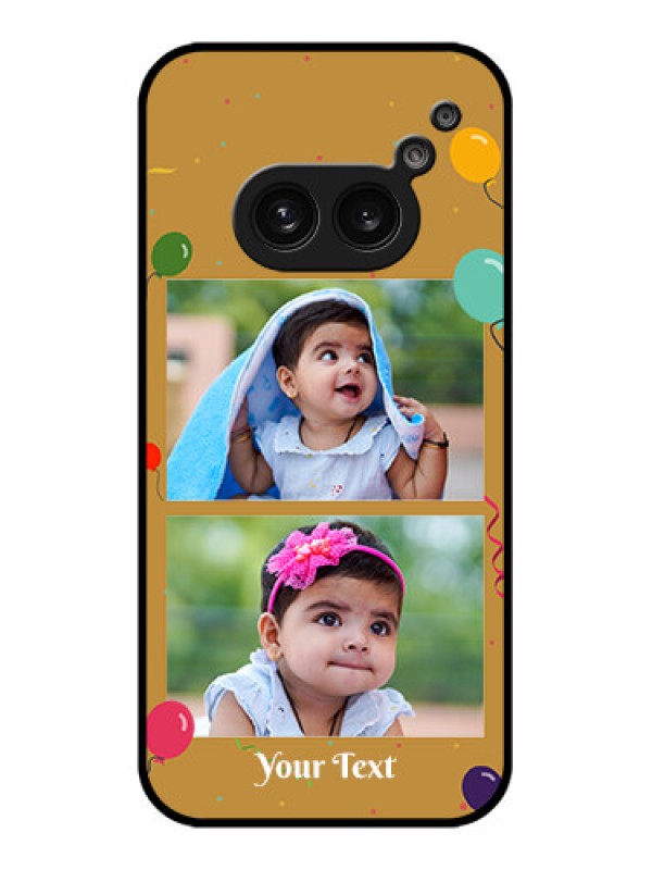 Custom Nothing Phone 2A Custom Metal Phone Case - Image Holder With Birthday Celebrations Design