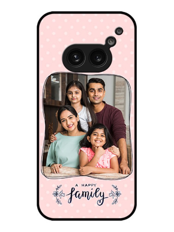 Custom Nothing Phone 2A Custom Metal Phone Case - Family With Dots Design