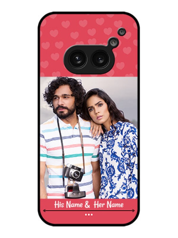Custom Nothing Phone 2A Custom Metal Phone Case - Simple Love Design