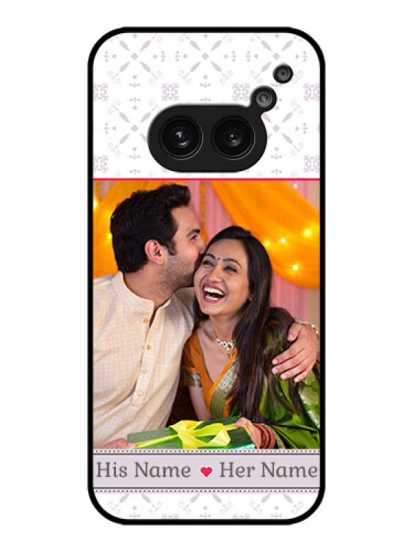 Custom Nothing Phone 2A Custom Metal Phone Case - With Photo And Ethnic Design