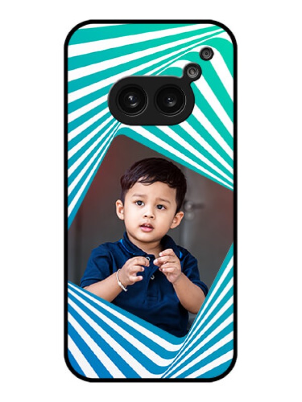 Custom Nothing Phone 2A Custom Metal Phone Case - Abstract Spiral Design